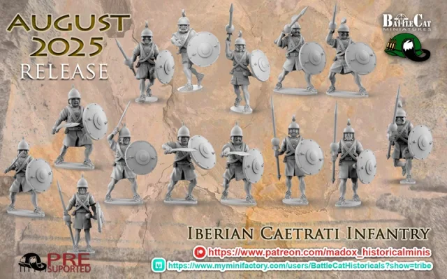 Iberian Caetrati Infantry – Printable