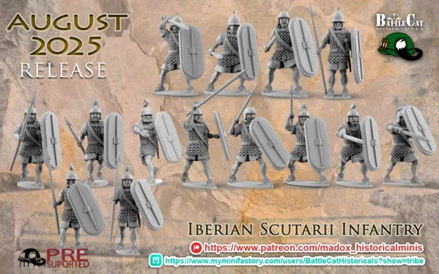 Iberian Scutarii Infantry – Printable