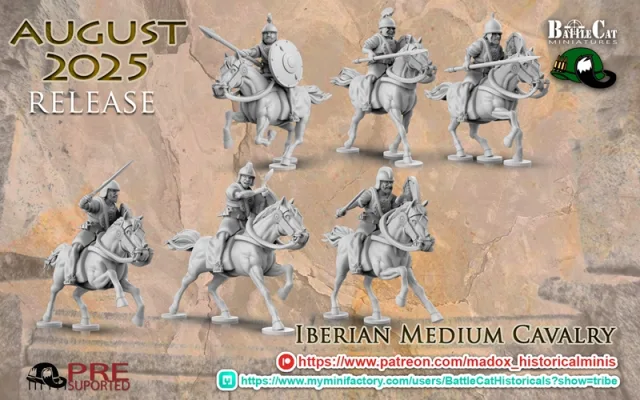 Iberian Medium Cavalry – Printable