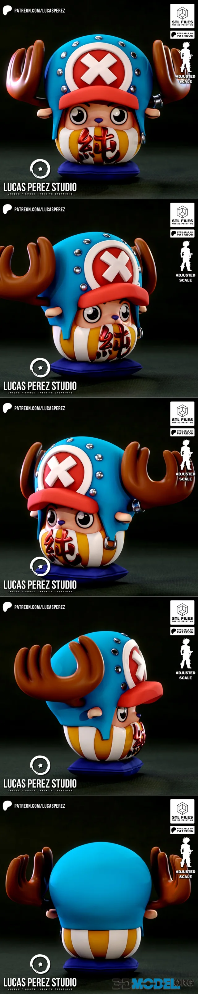 Lucas Perez - Daruma Chopper – Printable