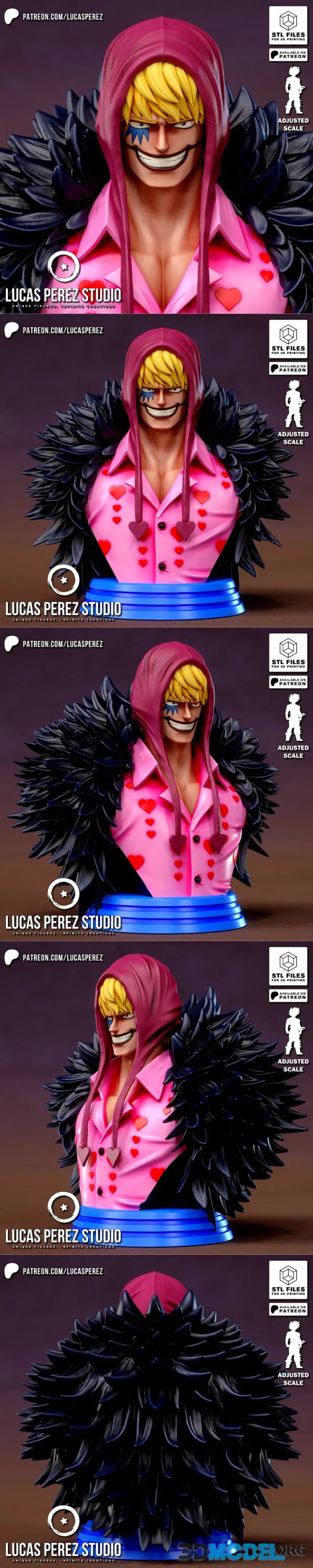 Lucas Perez - Rosinante Bust – Printable