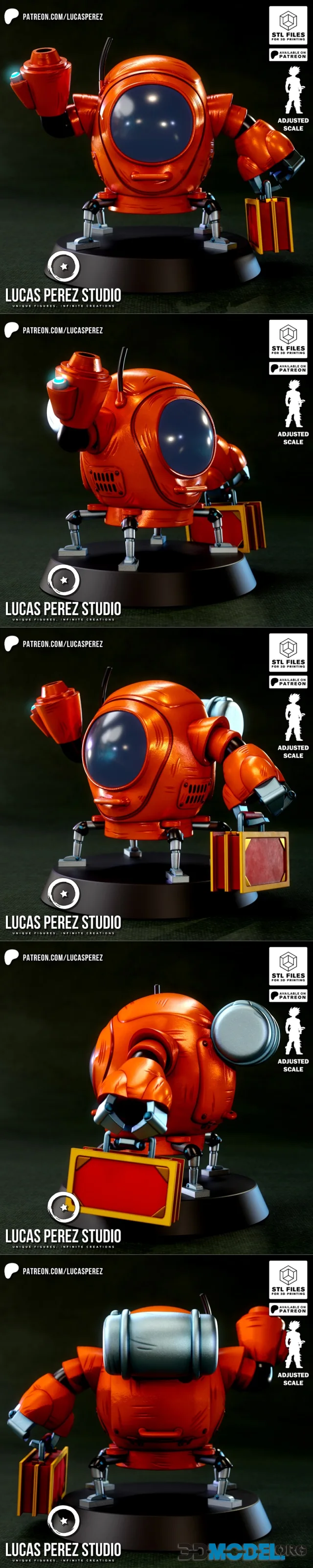 Lucas Perez - Robot Shu – Printable