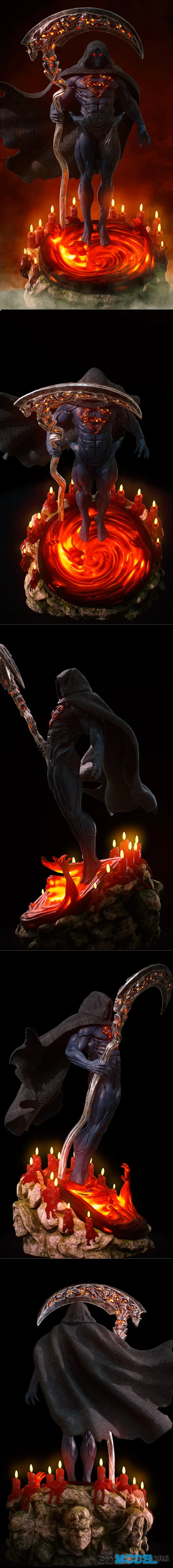 Reaper of Justice Superman – Printable