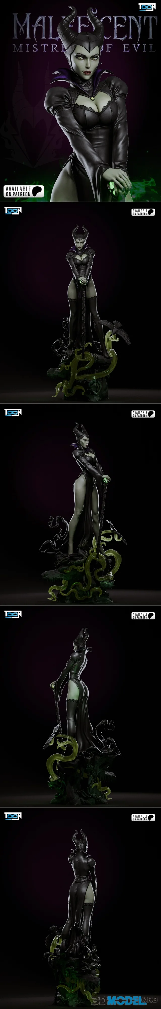 Toon Studios - Sleeping Beauty - Maleficent – Printable