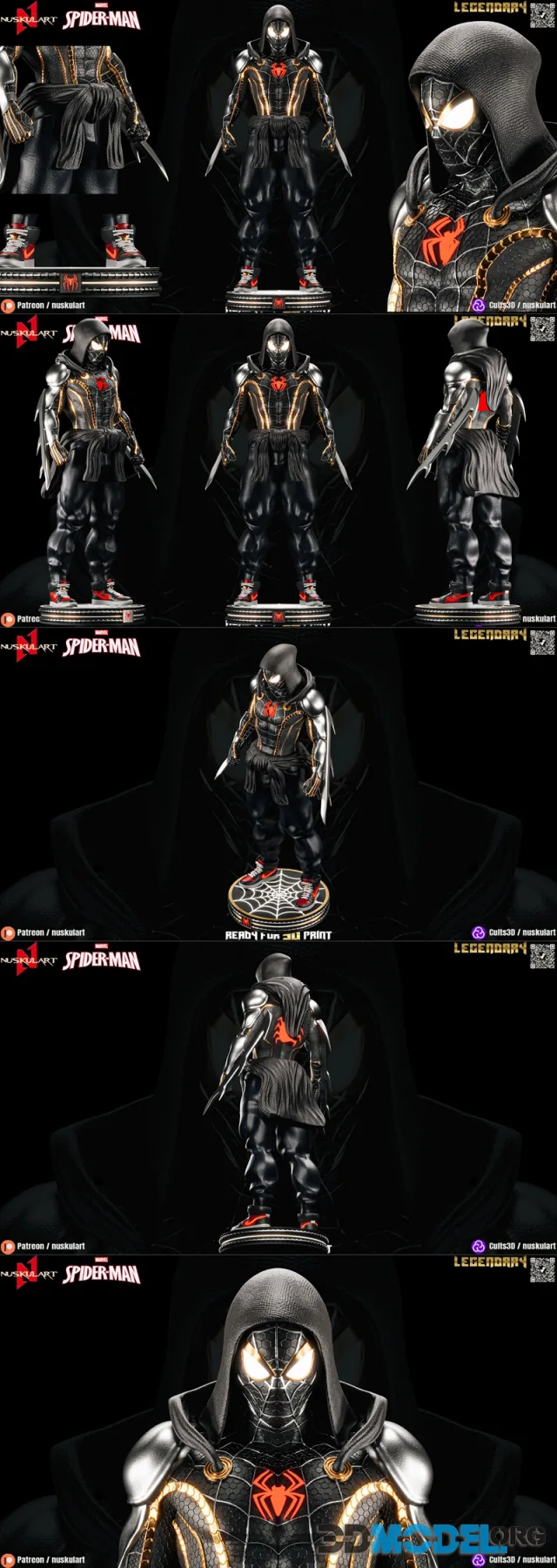 Nuskul Art - Spiderman Neo Venom Edition – Printable