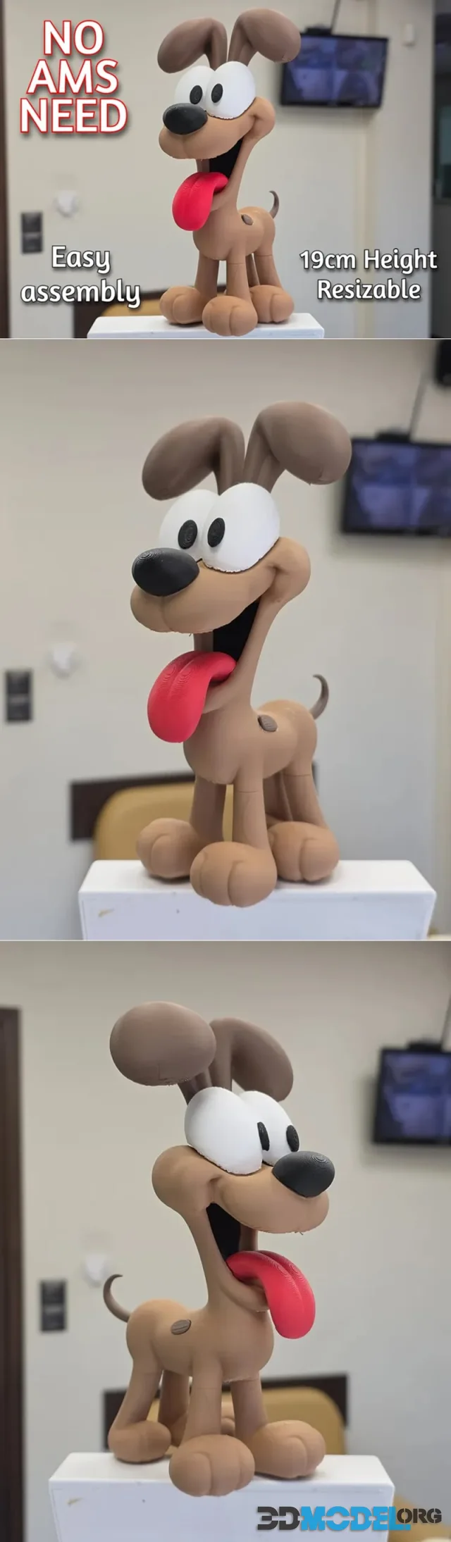 Odie (Garfield) - No AMS – Printable