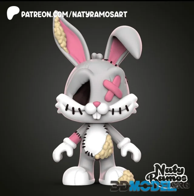 Bugs Bunny Chibi Plush – Printable