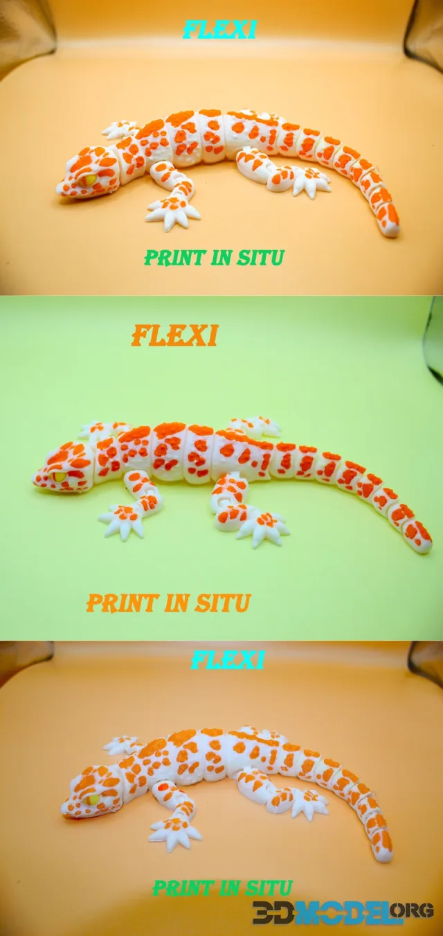 Gecko flexi – Printable