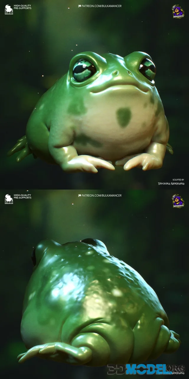 Bulkamancer Sculpts - Toad (Monster Hunter Wilds) – Printable