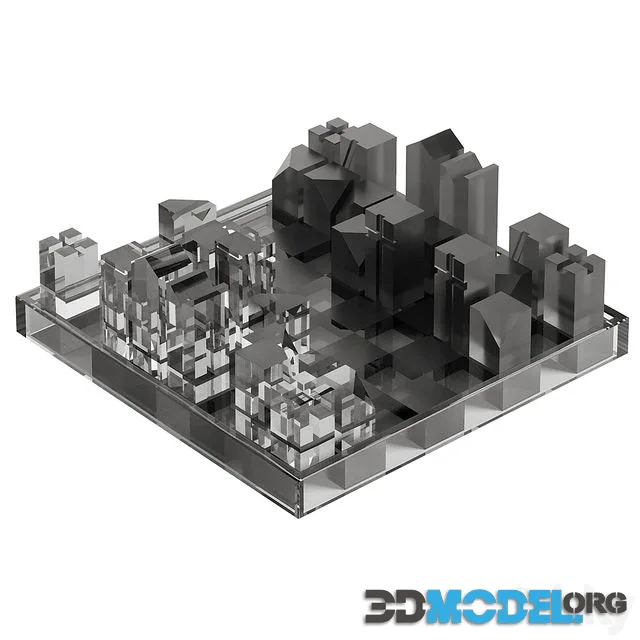 Acrylic Chess Set