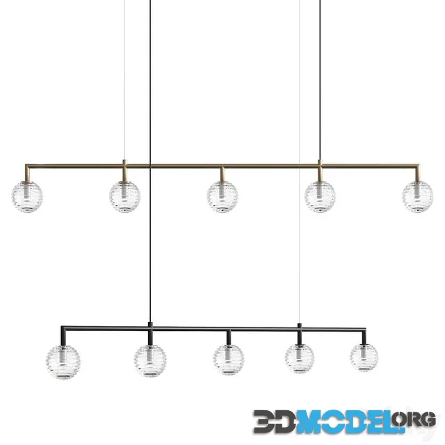 Aromas Del Campo Doul linear pendant lamp