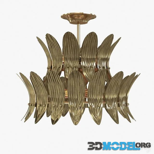 arteriors Analise Two Tier Chandelier