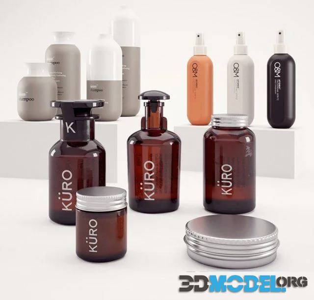 Bathroom bottles