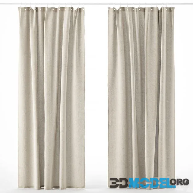 Bathroom curtain set 01