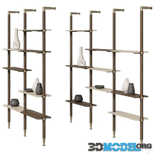 Baxter Lloyd bookcase wall mount