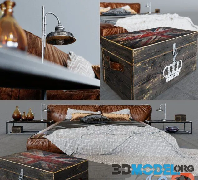 Bed Illini in loft