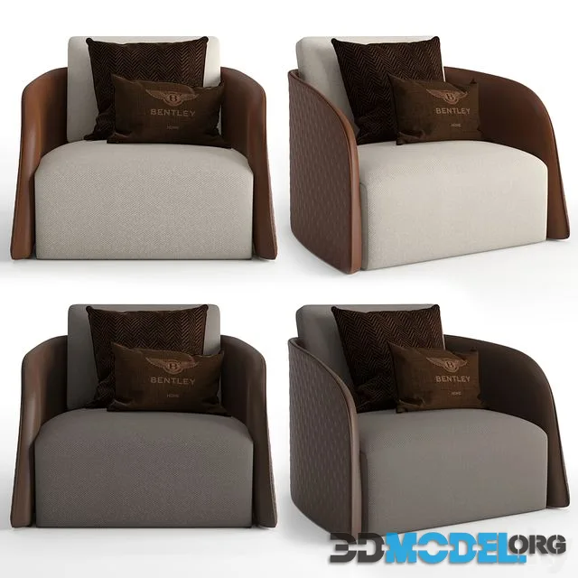 Bentley home swan armchair
