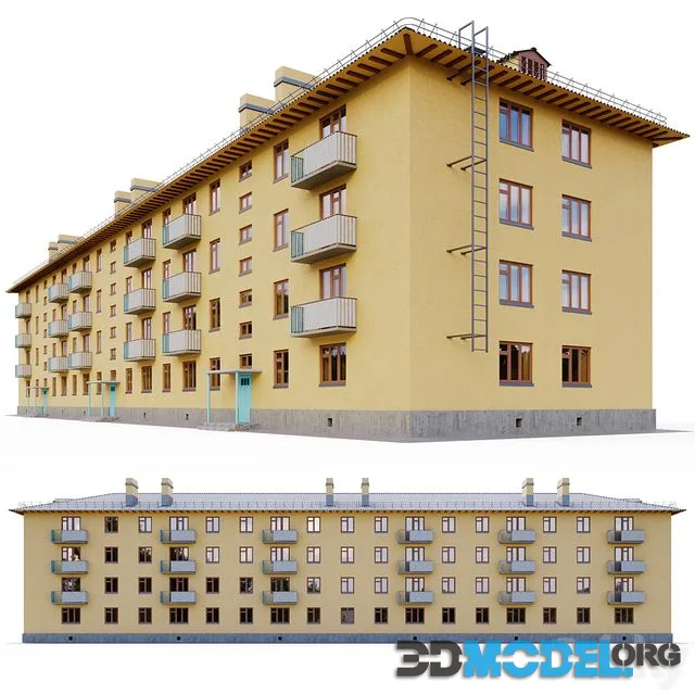 Brick Khrushchevka series 1-443