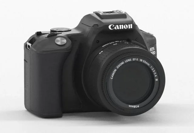 Canon EOS 250 D Digitale Low-poly (PBR)