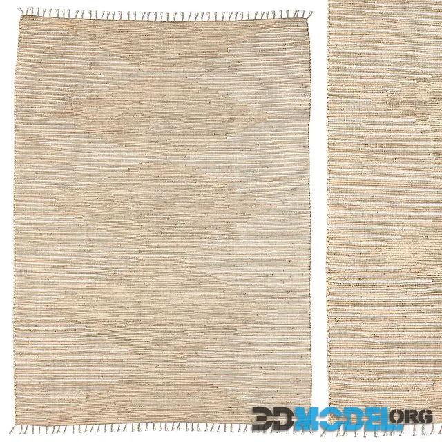 Carpet Urban Outfitters Connected Stripe Rag Rug
