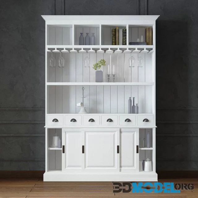 Chablis wine cabinet