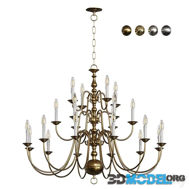 Chandelier Williamsburgh 5015_VOL.1