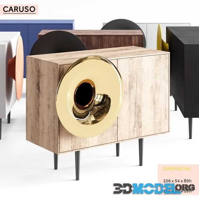 chest of miniforms CARUSO