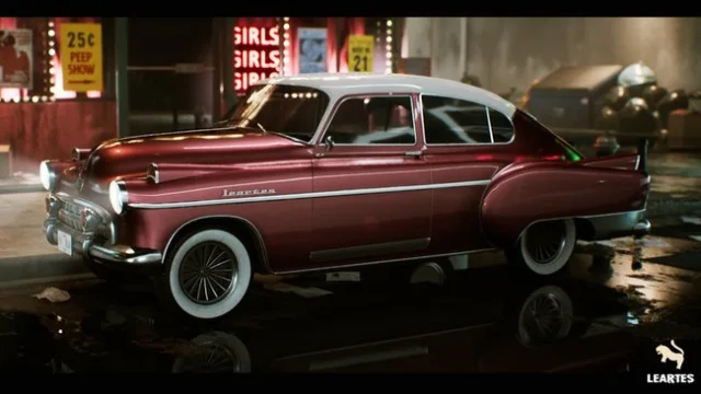 Classic Car 03 ( Classic Car Cars Driveable Functional Vintage Vehicle Model )