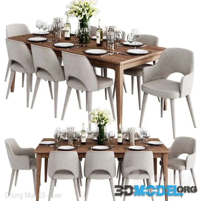 Coco Republic Dinning Set