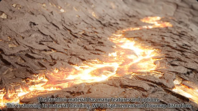 Cooled & Flowing Lava