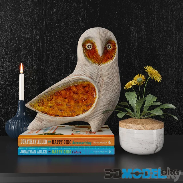 Decorative set 56 (Jonathan Adler)