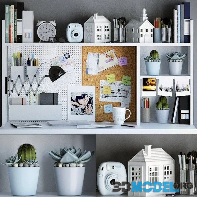 Decorative set for your desktop 1