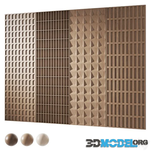 Decorative wood panels 4