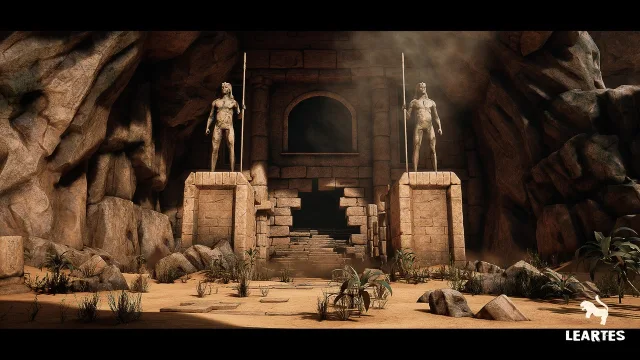 Desert Ruins Environment ( Desert Ruins Environment Ruins Desert Ruins Desert )