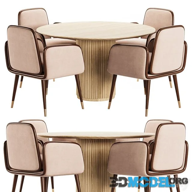 Dining Set 33 (еtable and chairs)