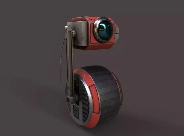 Droid V1 Low-poly (PBR)