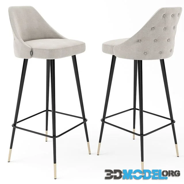 3D Model – Eichholtz Bar Stool Cedro