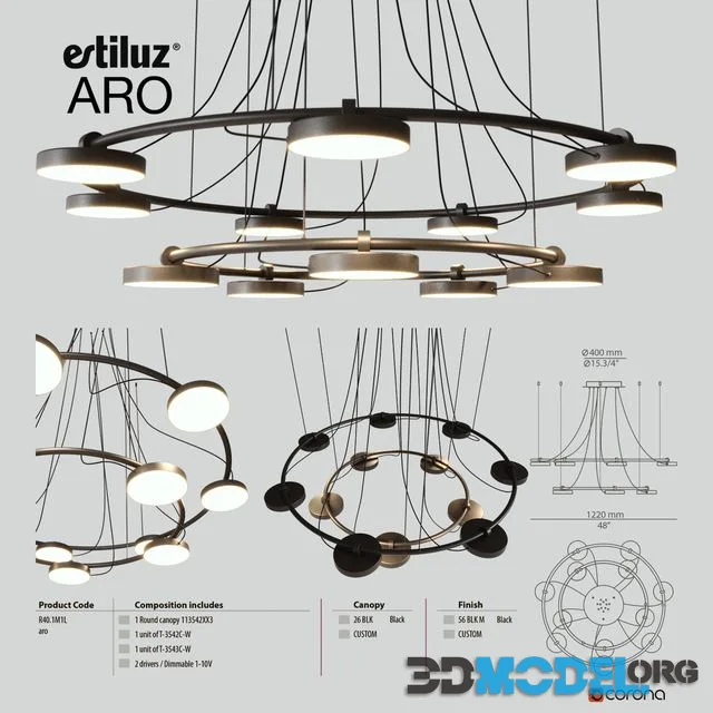 Estiluz Aro 3542 + 3543