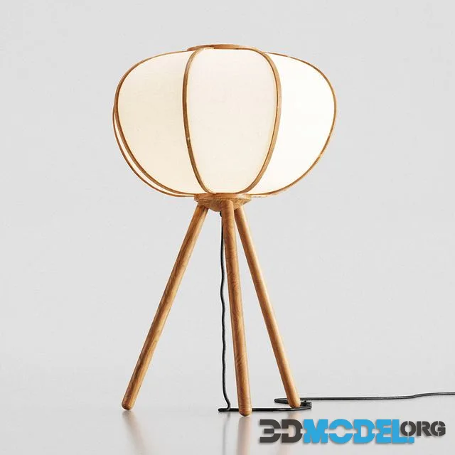 H&M Bamboo floor lamp