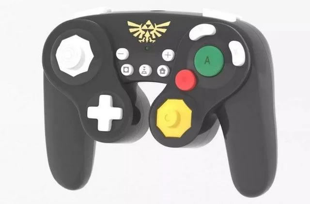 Hori Classic Controller for Nintendo Switch Zelda Japan Game Low-poly (PBR)