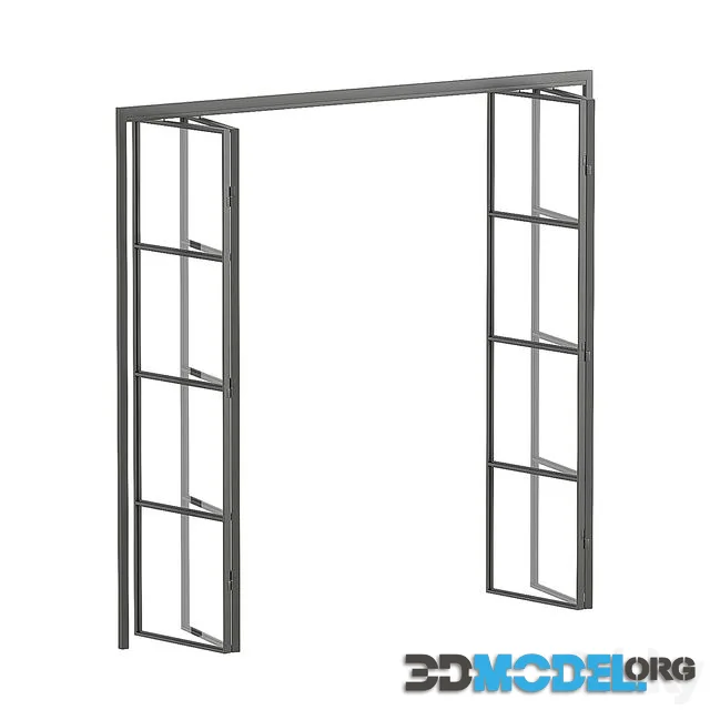 Interior sliding glass door - partition