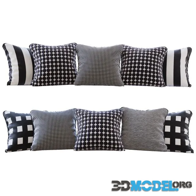 Jab Anstoetz Fabrics Fabric Pillow Set (Pillows Jab Anstoetz Fabrics 01 YOU)