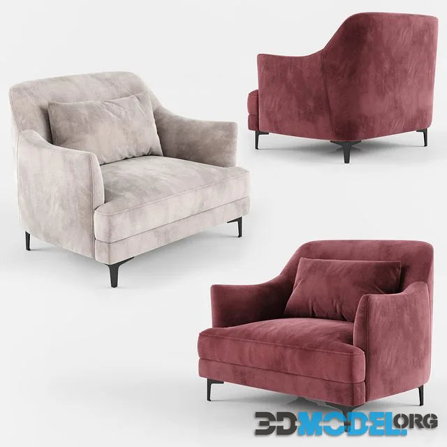 KARE Proud Grey Armchair