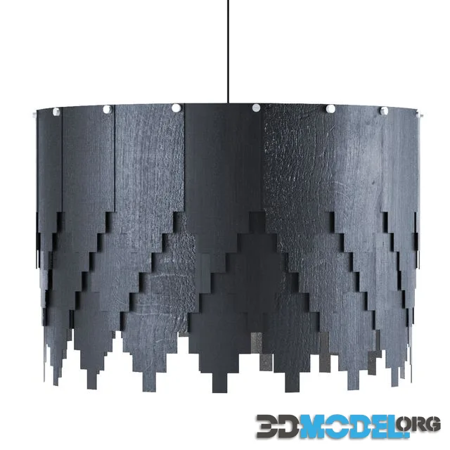 Lamp Crushed ploughshare dark