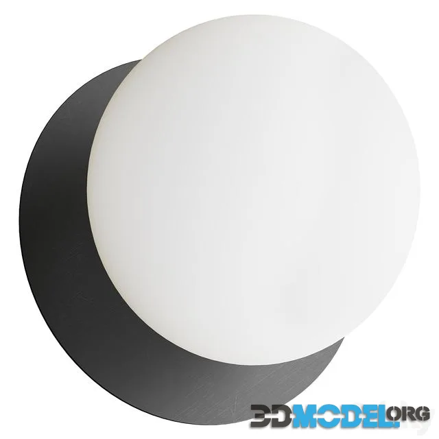 LARGE OPAL ceiling lamp