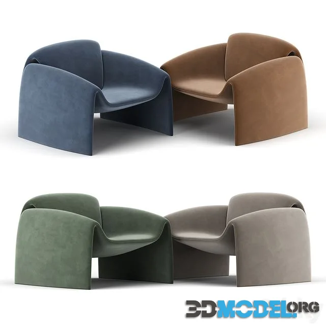 LE CLUB Armchair By Poliform (4 color options)