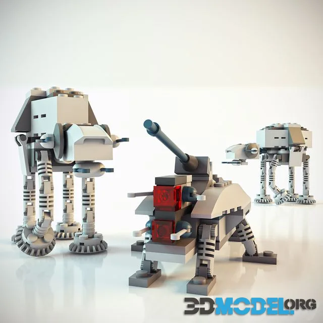 LEGO Star Wars Mini AT-AT and Mini-AT-TE
