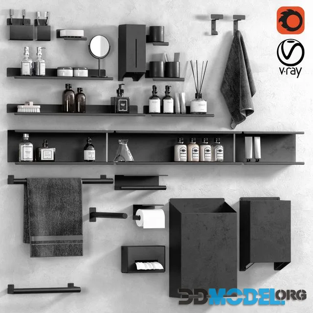 Mach 2 bathroom accessories by Agape
