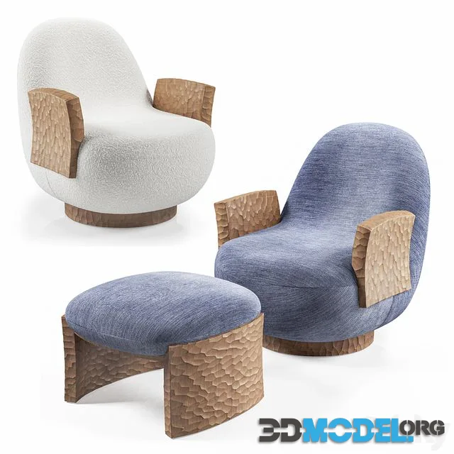 Mad armchair by Pierre Yovanovitch