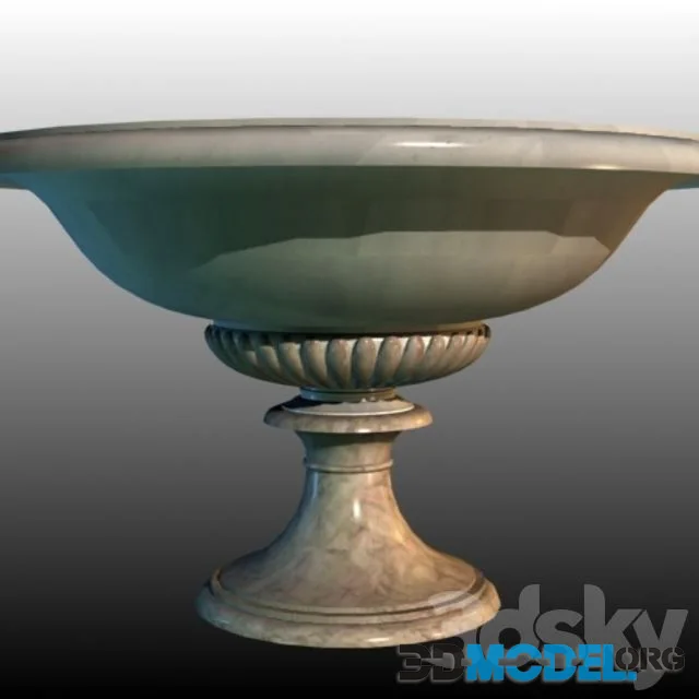 Marble classical vase